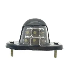 Светлинен номер на автомобилния номер на камиона